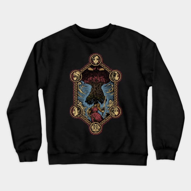 The Legend of the Luminary Crewneck Sweatshirt by AdamWorks